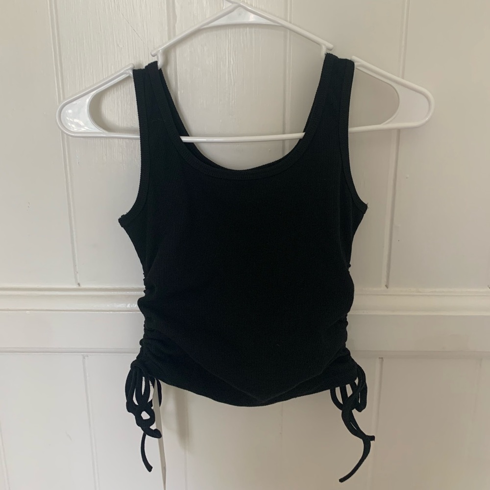 Blushmark City Bound Black Crop Top